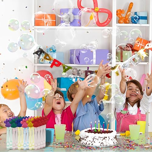 Miniatura 2 de Varita de burbujas de 24 piezas para niños (6 estilos), bonita varita de burbujas ideal para mascotas, cachorros, perros, recuerdos de fiesta,