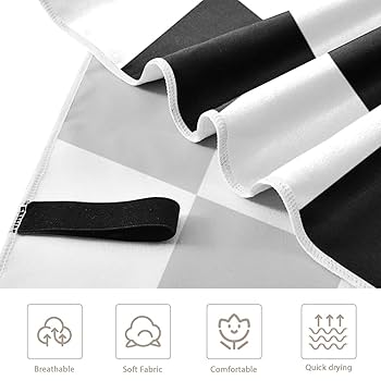 タオル MATIN KIM LOGO CHECKBOARD BEACH TOWEL Amazon.com: Checkerboard Plaid Beach Towel Quick Dry Beach