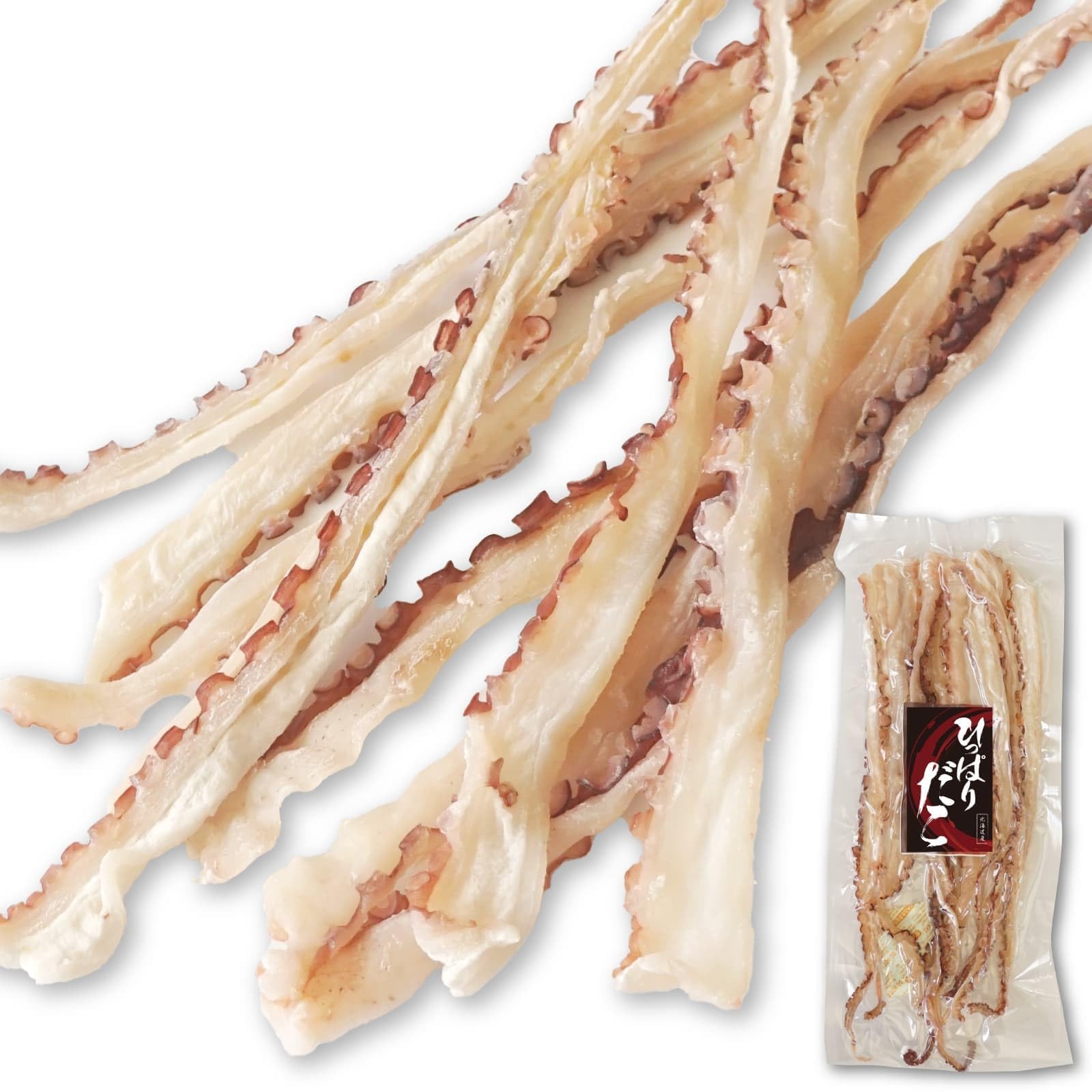 Dried Octopus Tentacle Slices 94g Hokkaido-Produced Octopus Pull-Out Octopus Dried Octopus Slicing Octopus Fine-Cut Octopus Trial