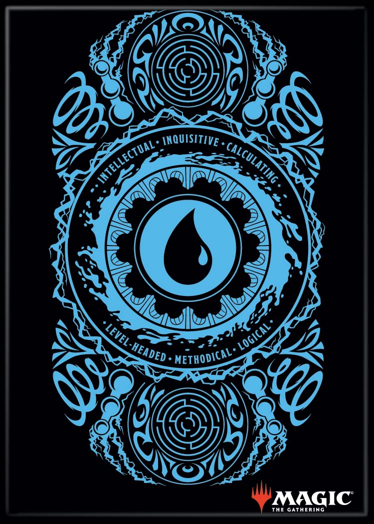 Amazon.com: Ata-Boy Magic The Gathering Blue Island Mana 2.5