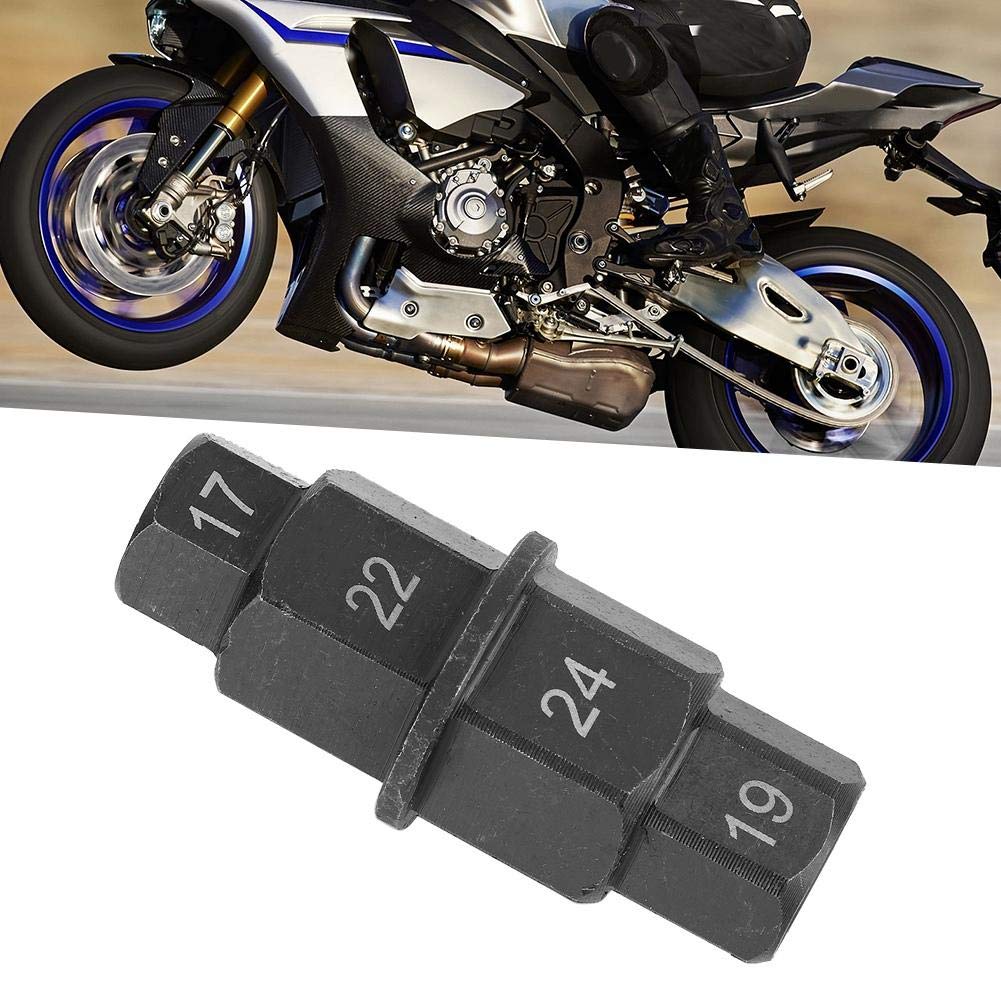 Klucz do demontażu wrzeciona Klucz do motocykli Klucz do motocykli Czarny sześciokątny rozmiar koła