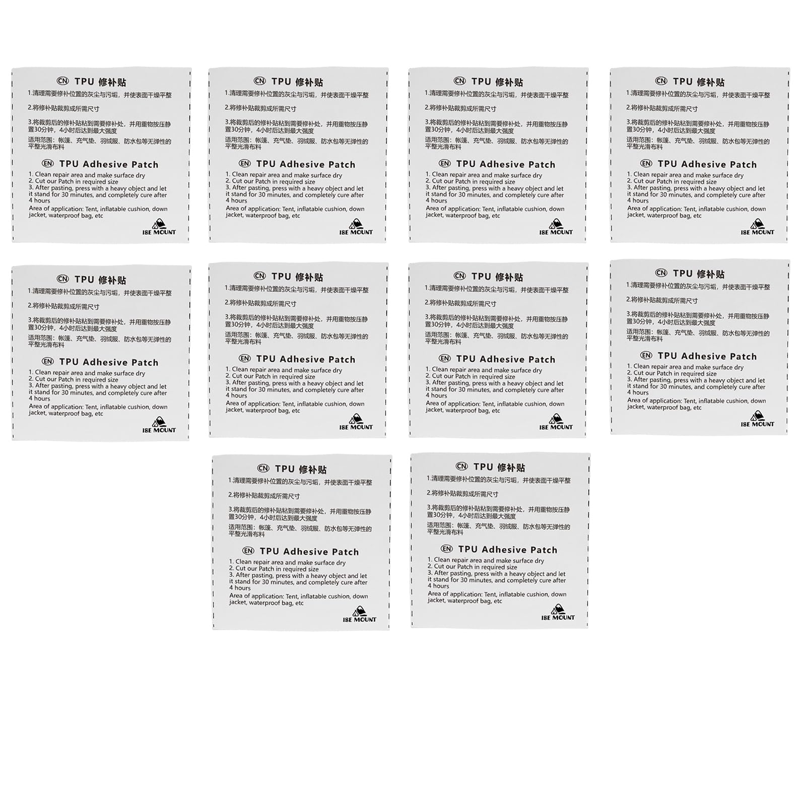 Clear TPU Repair Patches Watertight Tape for Inflatable Product Adhesive Clear TPU Tape for Repairing