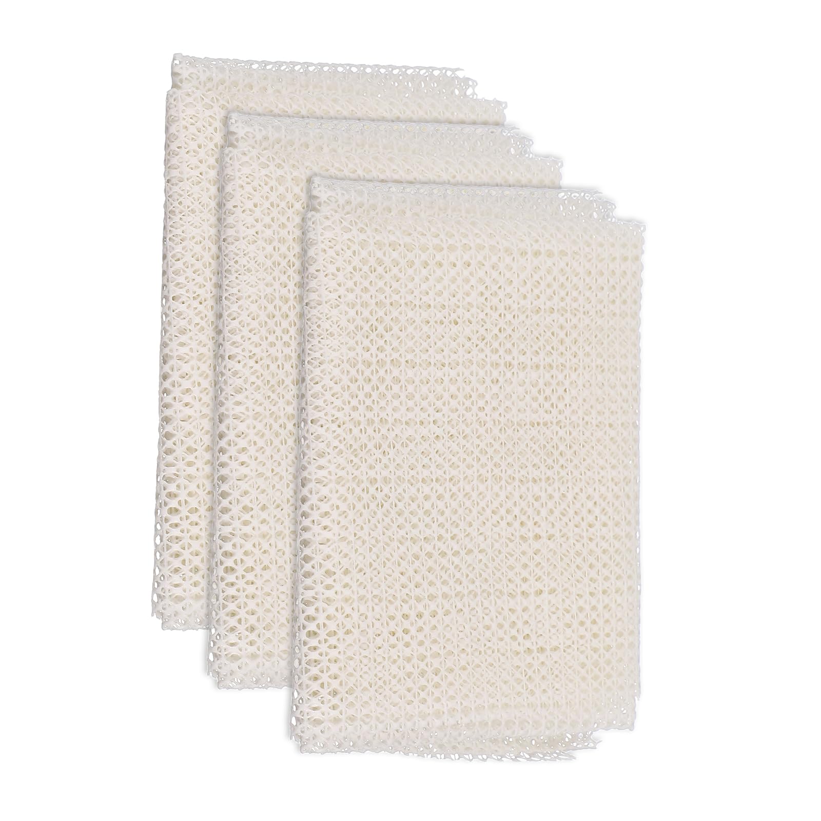 sourcing map 3Pcs Non Slip Couch Cushion Pad, 40 x 40cm Plastic Couch Cushion Gripper Anti Slip Sofa Mattress Grip Keep Bed Support Pad from Sliding for Sofa, Chair, Mattresses, Beige