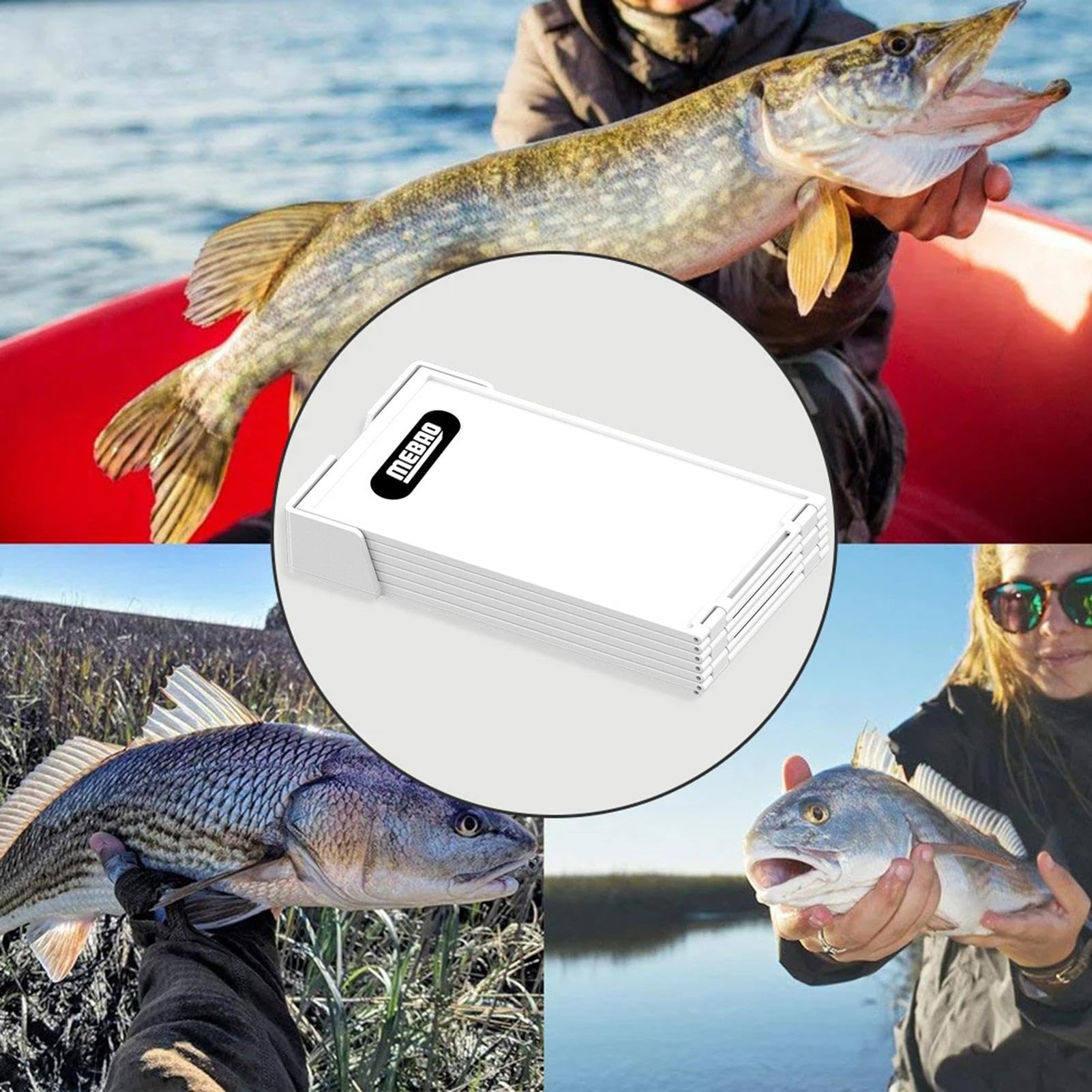 Fish Scale Foldable Fish Measuring Board - 80cm Portable Fishing Ruler ...