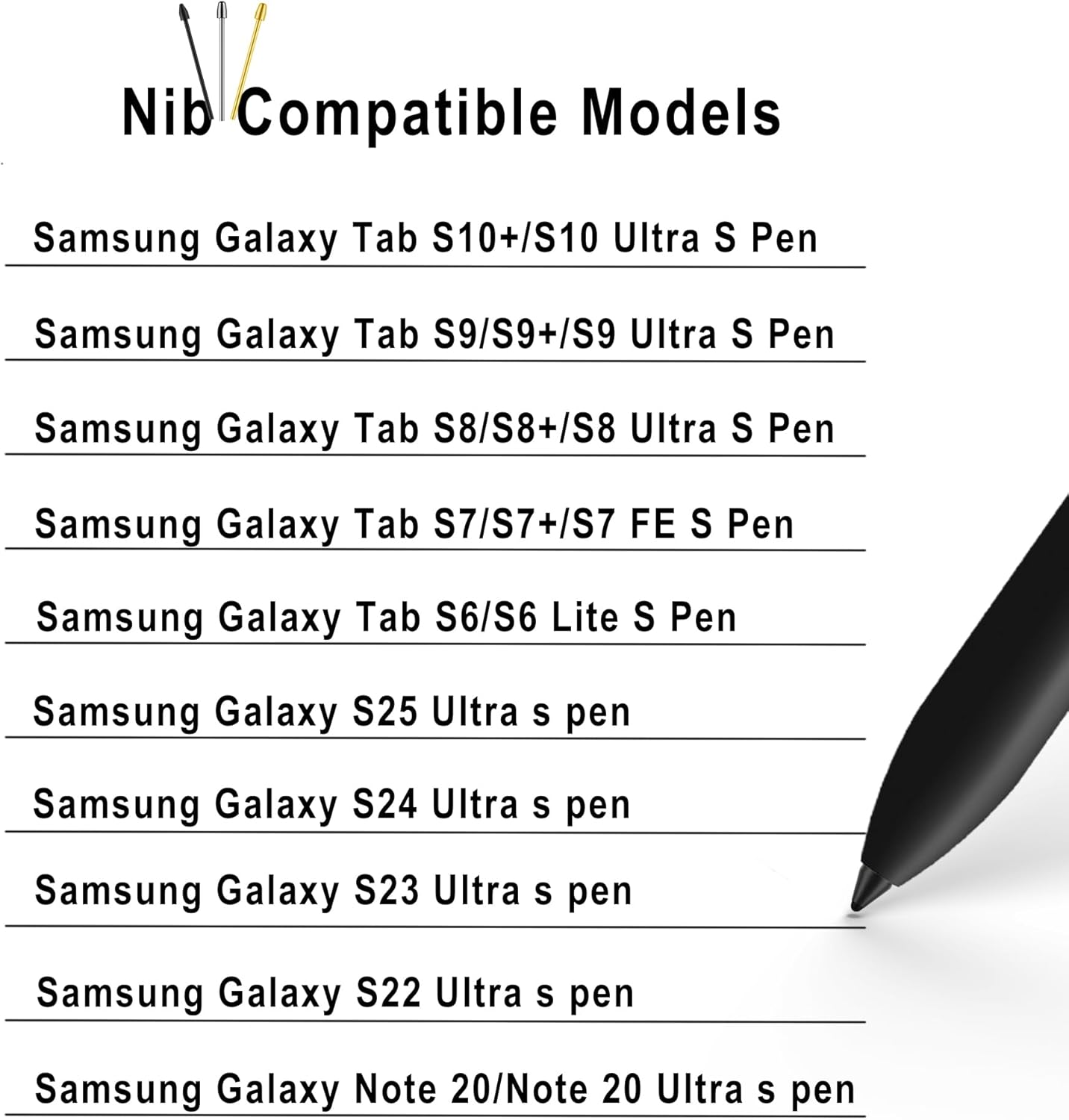 Metal Nibs/Tips Replacement for Samsung Galaxy Tab Jamaica Ubuy