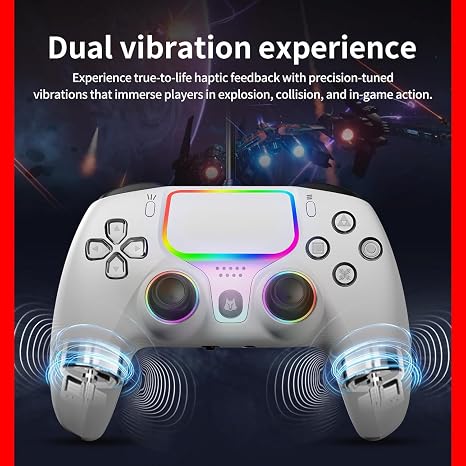 NBCP Wired Controller 2 Pack for PS5,PS4 & PCHall Effect Triggers