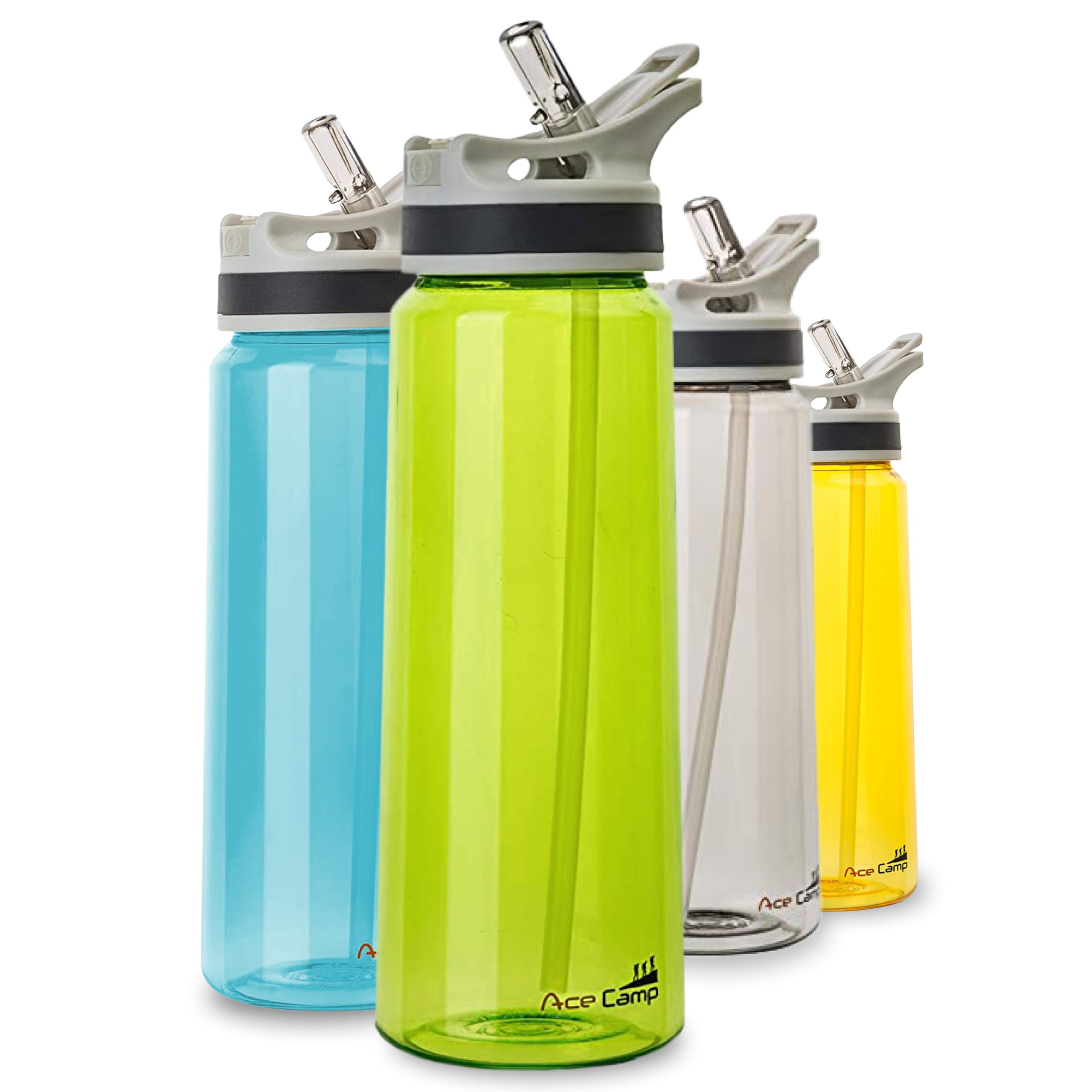 Gourde,Bouteille D'eau De Sport Anti-fuite Sans BPA, Bouteille D'eau De Sport De Motivation 1