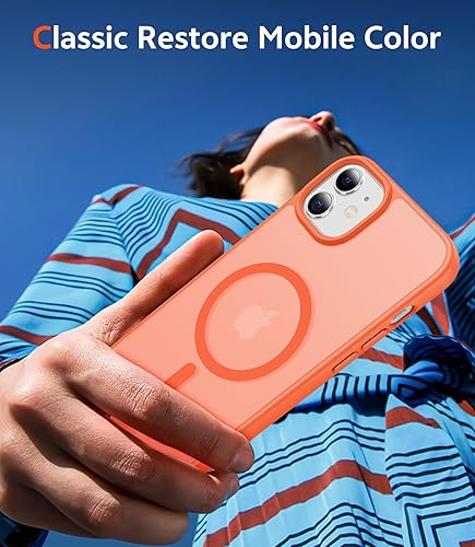 Miniatura 566 de Fntcase Funda para iPhone 15 Plus y 14 Plus de 6.7 pulgadas, magnética, a prueba de golpes de grado militar, antiamarilleo, delgada, protectora