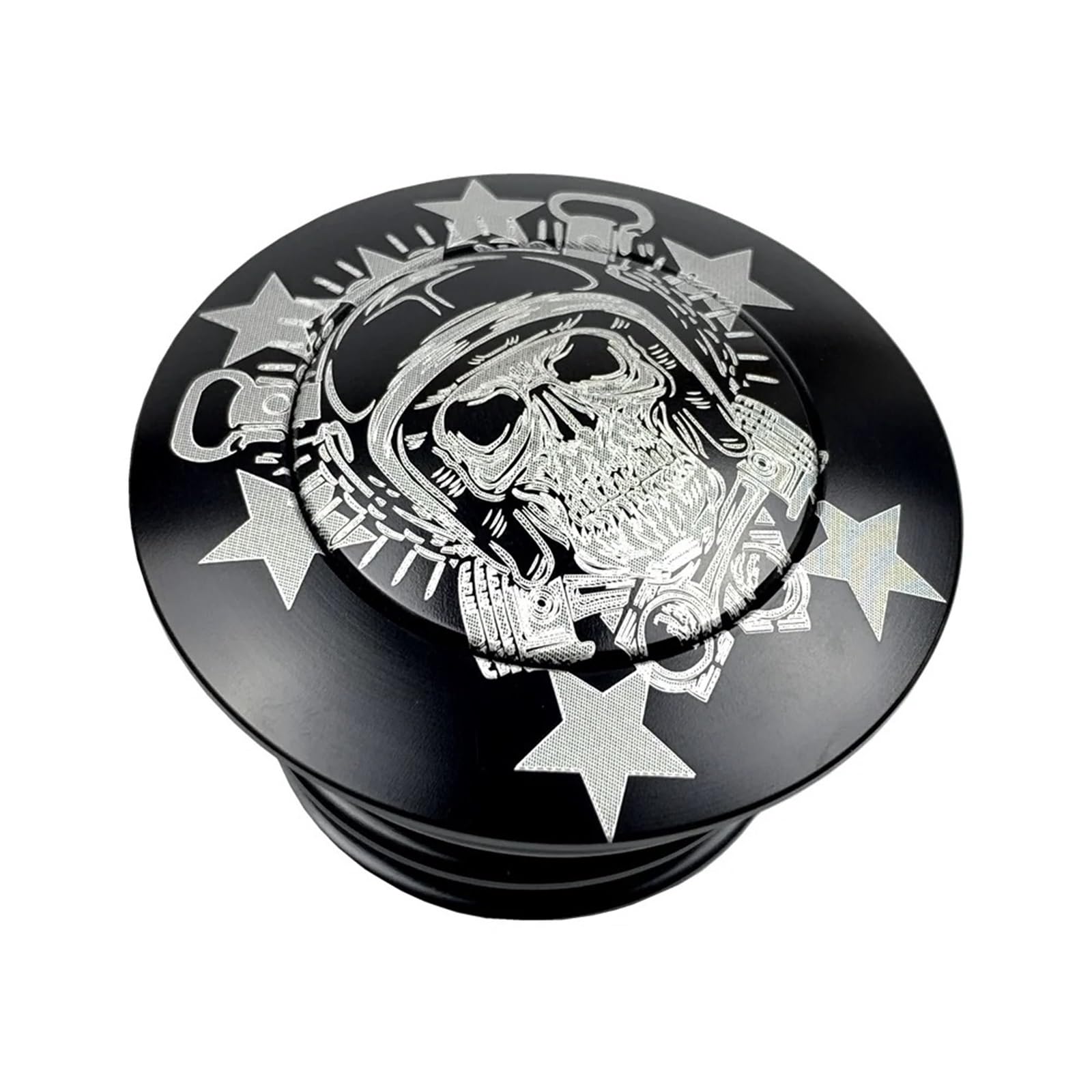 Tappo Serbatoio Per Sportster 1200 883 Touring Road King Softail Dyna | Tappo Olio Decorativo Ventilato Per Serbatoio Carburante Moto(A)