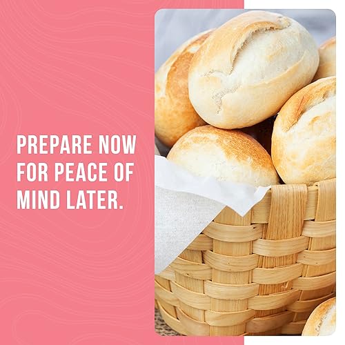 Miniatura 6 de Augason Farms Pan blanco miel Scone & Roll Mix Almacenamiento de alimentos de emergencia #10 lata