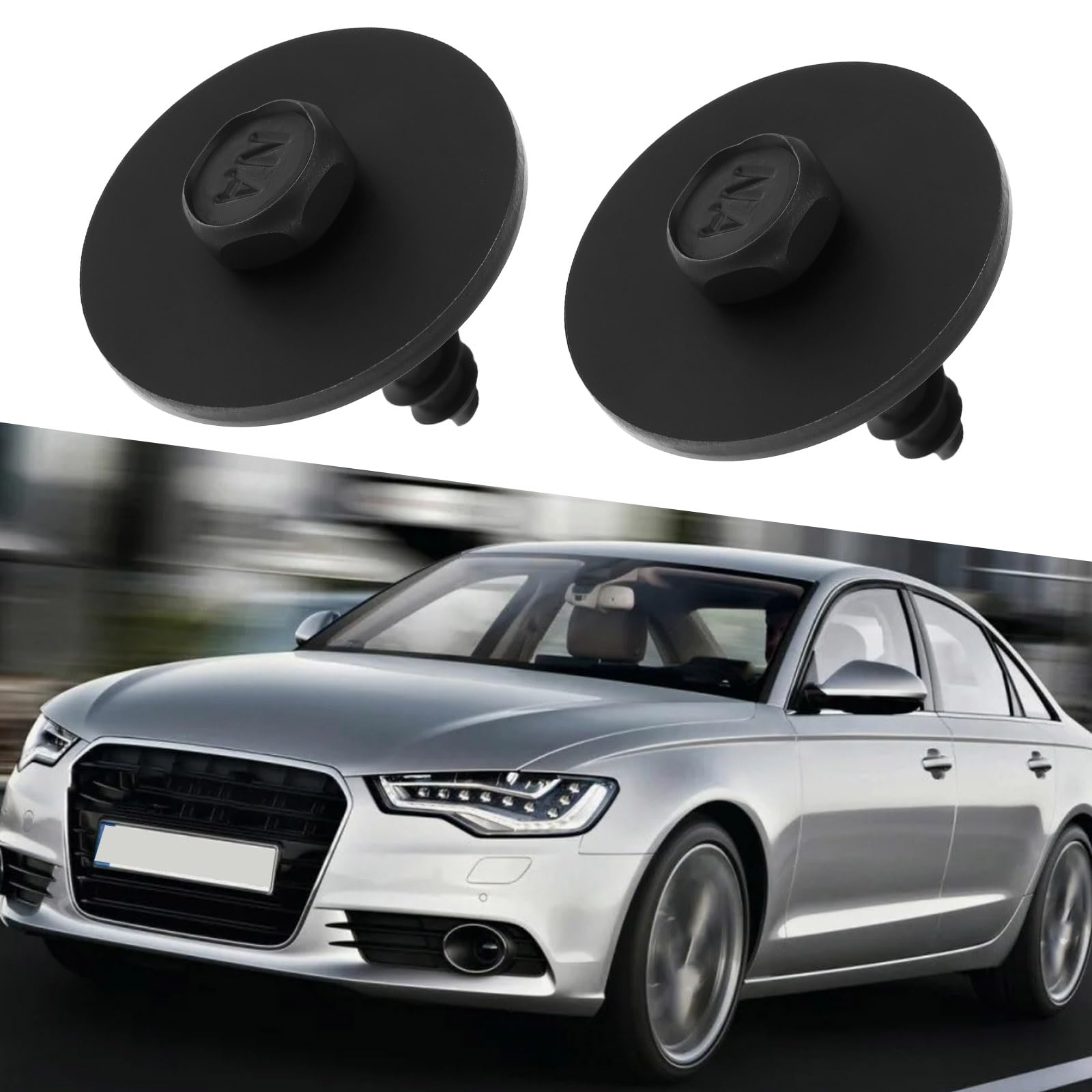 Lot de 25 goupilles de verrouillage 07147147555 07149126886 compatible avec Audi A4 A6 A8