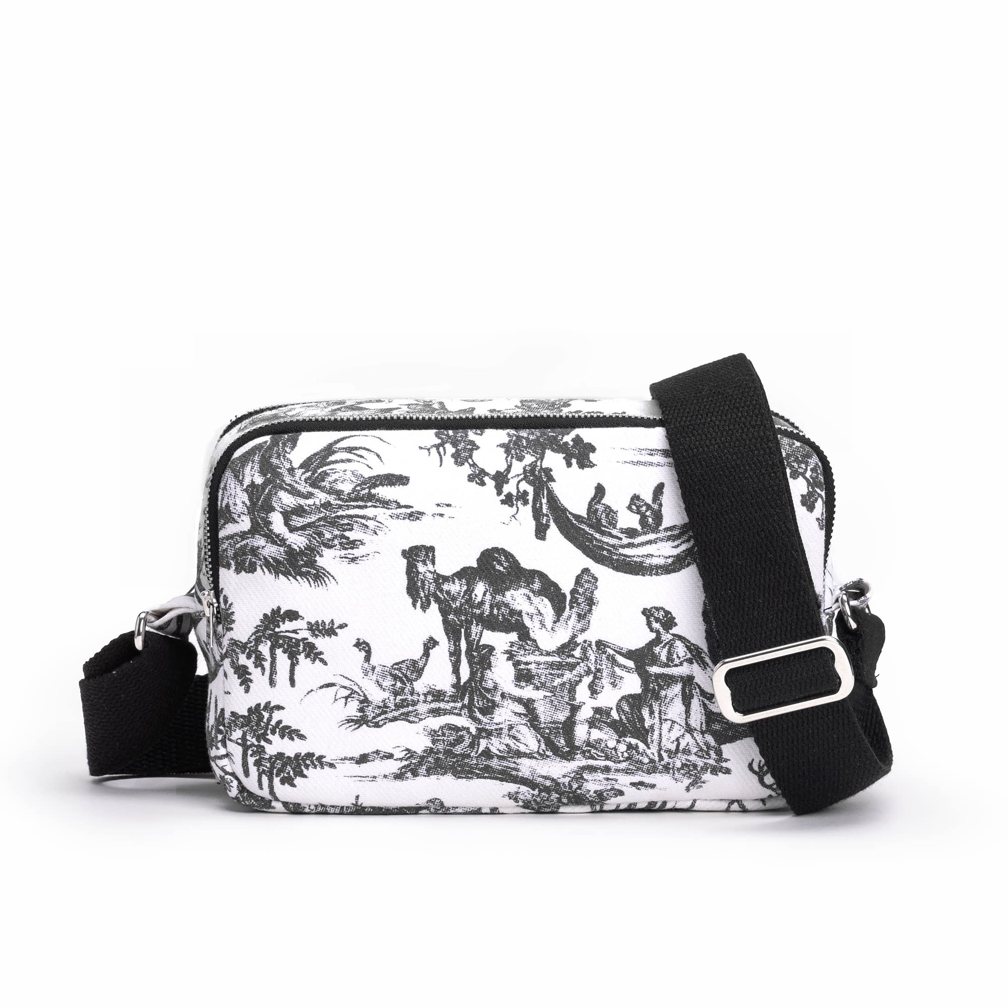 Eco Right Crossbody Bags for Women & Men, Waterproof Multi-Pocket Small Shoulder Bag