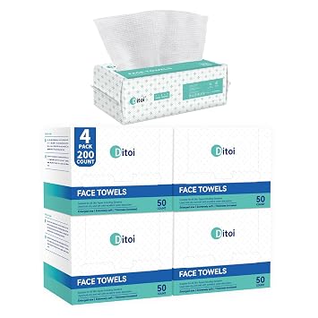 Cotton Face Towels 200 Count +Travel Towels 60 Count