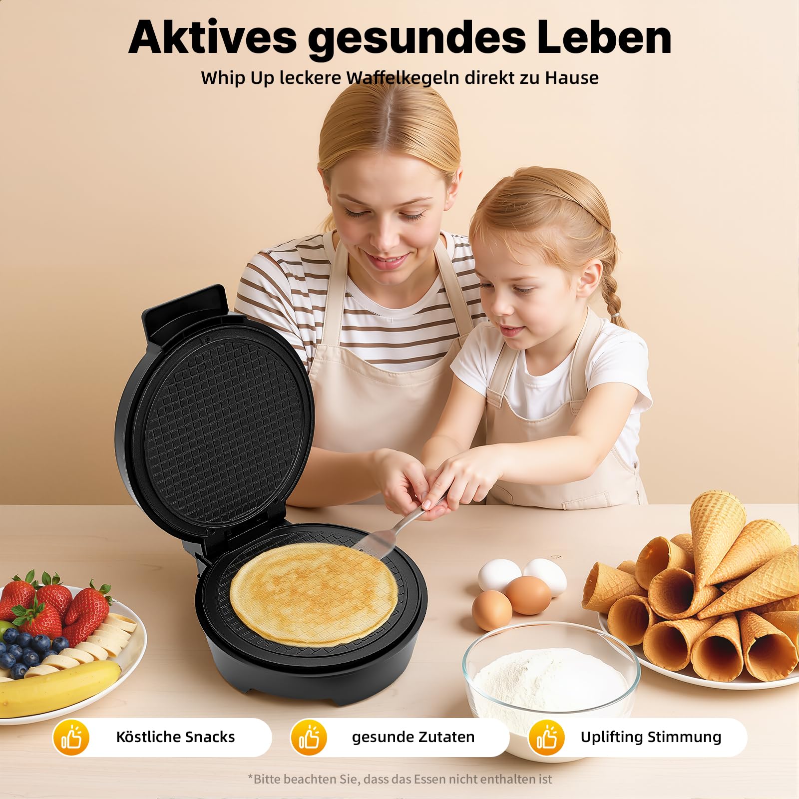 Máquina automática de bolas de acero inoxidable de 1200 W, máquina para hacer rollos de huevo con revestimiento antiadherente, moldes antiadherentes con 2 luces, 100-150 ℃, 20 cm de diámetro.