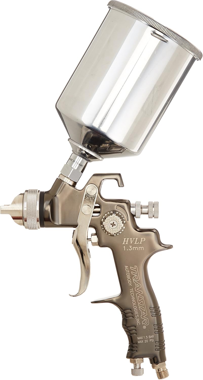 Transtar 6613 1.3mm HVLP Spray Gun with 1.3mm Fluid Orifice