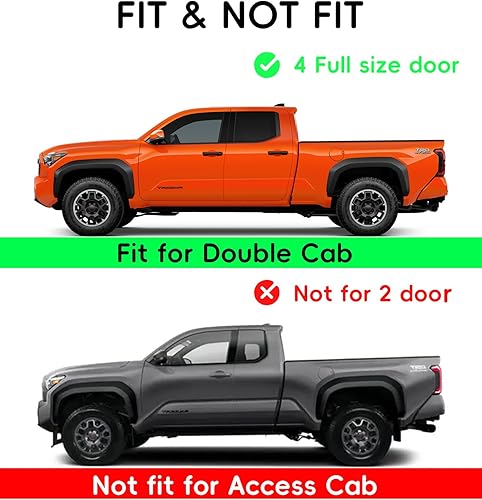 Miniatura 9 de Auovo 18 alfombrillas antipolvo para Toyota Tacoma accesorios 2023 2022 2021 2020 2016 2017 2018 2019 insertos para portavasos de coche consola