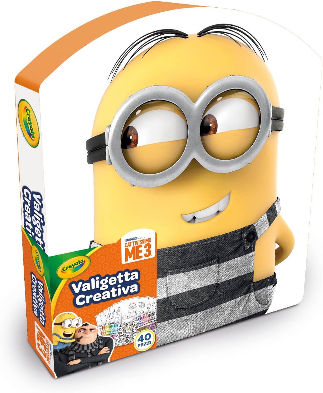 Crayola - Valigetta Colori & Adesivi Bluey, Set Con Pennarelli, Pagine Da Colorare, Adesivi, 45