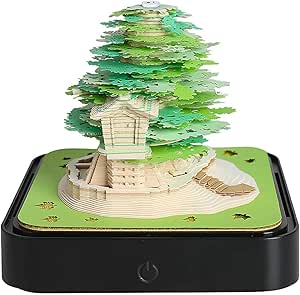 3D Eulen Kalender 2026 Mit LED Licht - Kreativer Abreißkalender