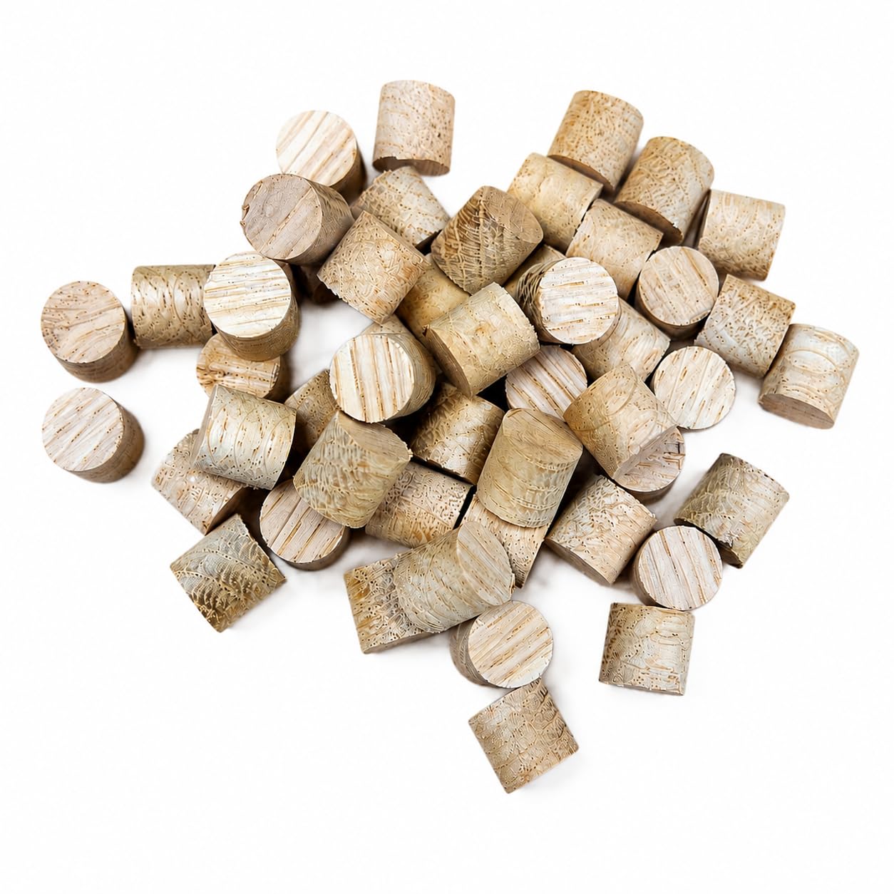 10mm Oak Cross Grain Wood Plugs - Straight - Pack of 50