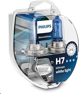 Philips - Diamond Vision H7 Halogen HID Bulbs (Pair)