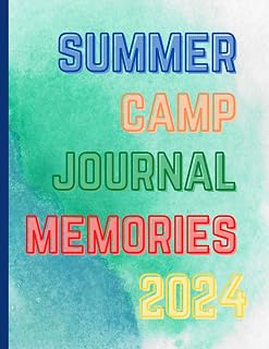 Summer Camp Journal Memories: Summer Camp Journal for Girls, Boys, Kids, Teens, Tweens & Adults. Simple Design Camp Memory Journal