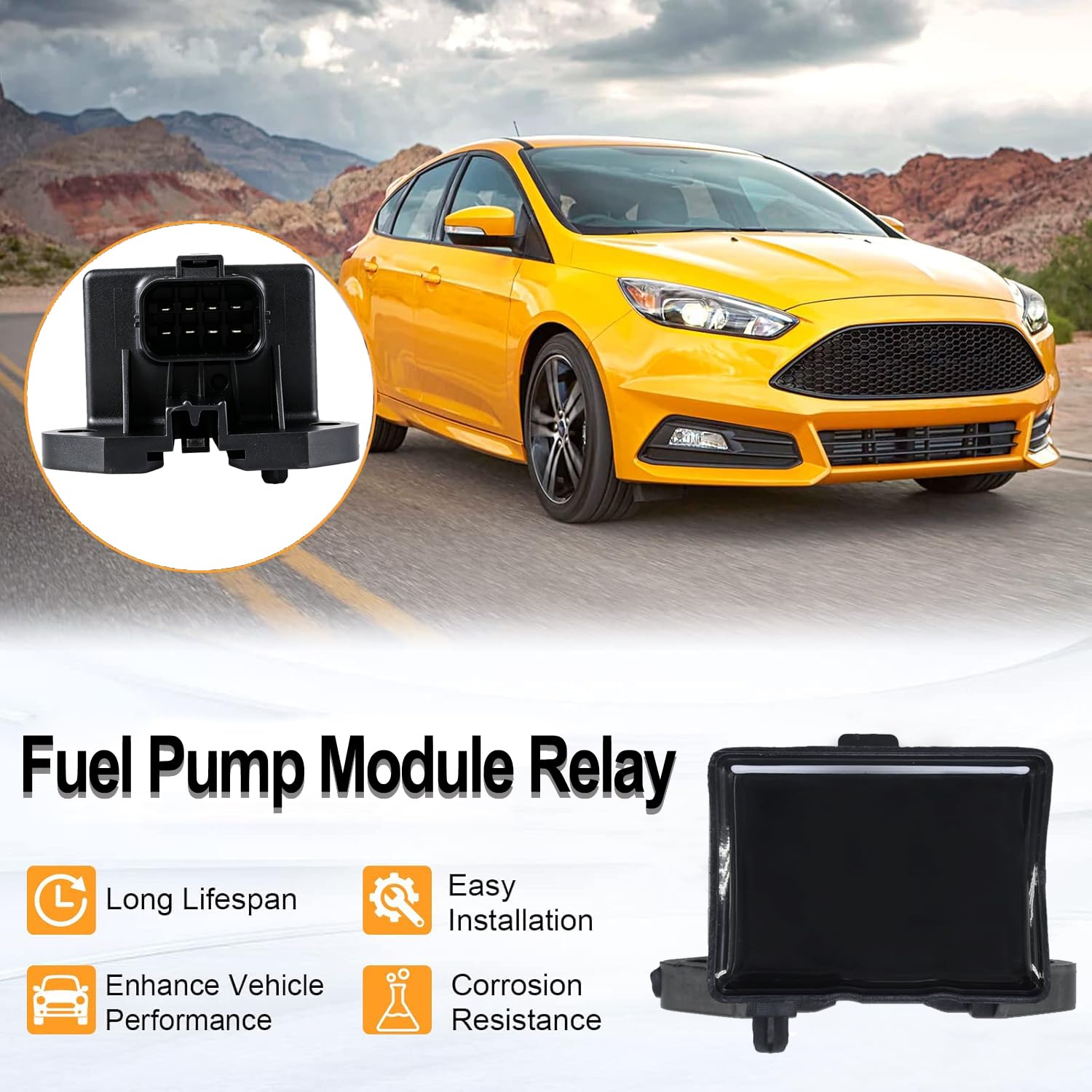 FPDM Fuel Pump Relay Driver Control Module Compatible with Ford E150 E250 E350 F150 F250 F350 F-450 F-550 Fusion Flex Taurus Transit Escape Expedition/Lincoln MKS MKT MKX FD1026, AA8Z9D370A, 601-225