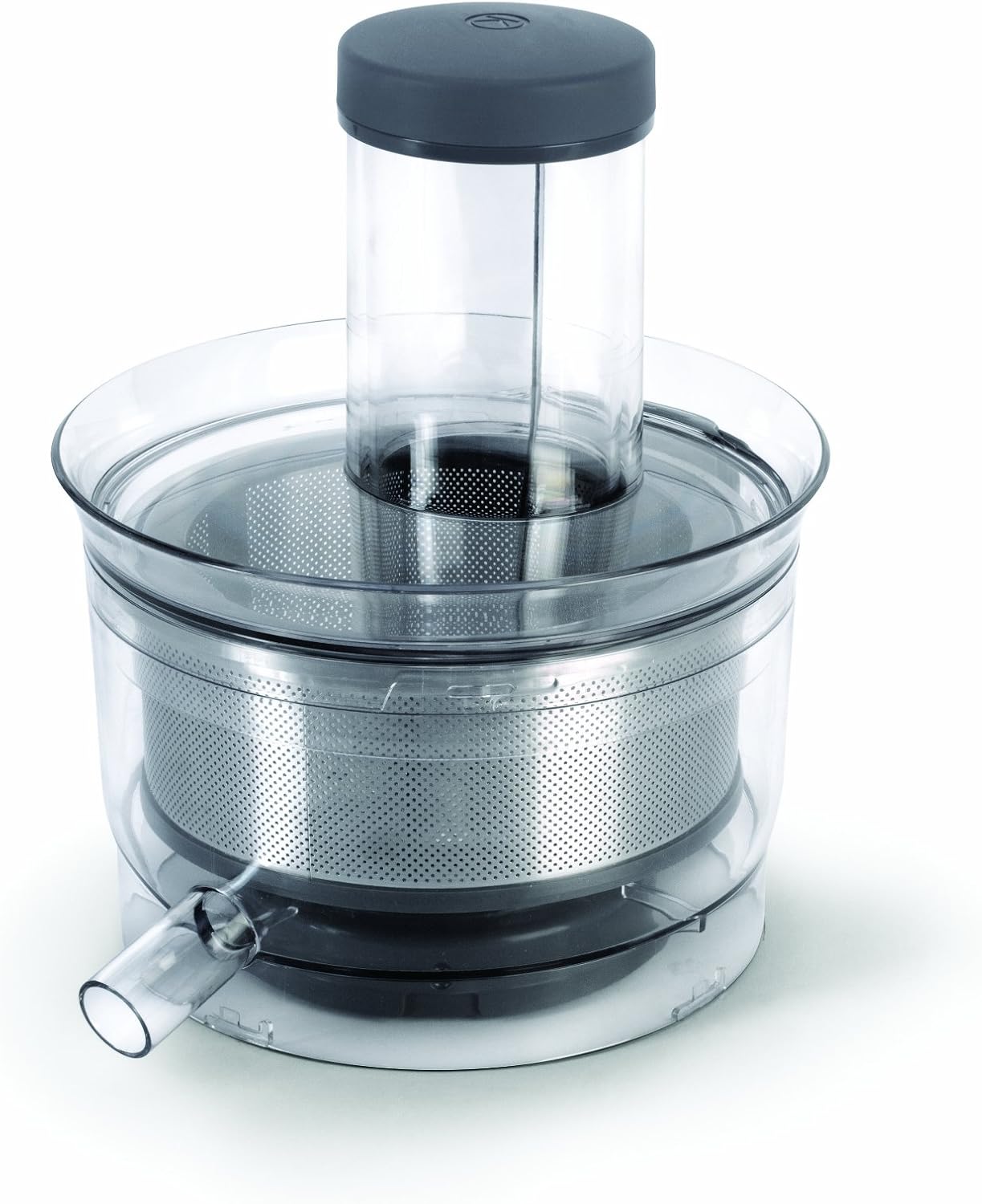 Kenwood Centrifugal Juicer Attachment FPATJE01, XL Feed Tube, Durable and BPA Free Plastic