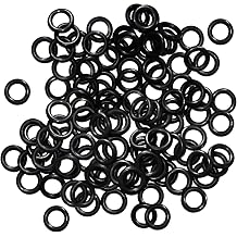 200 Pcs Archery Arrow Broadhead O-Rings 1/4inch Field Points Arrow Tips Replacement Rubber Bands for Preventing Loosening Archery Accessories