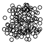 Luoyer 200 Pcs Archery Arrow Broadhead O-Rings 1/4inch Field Points Arrow Tips Replacement Rubber Bands for Preventing Loosening Archery Accessories