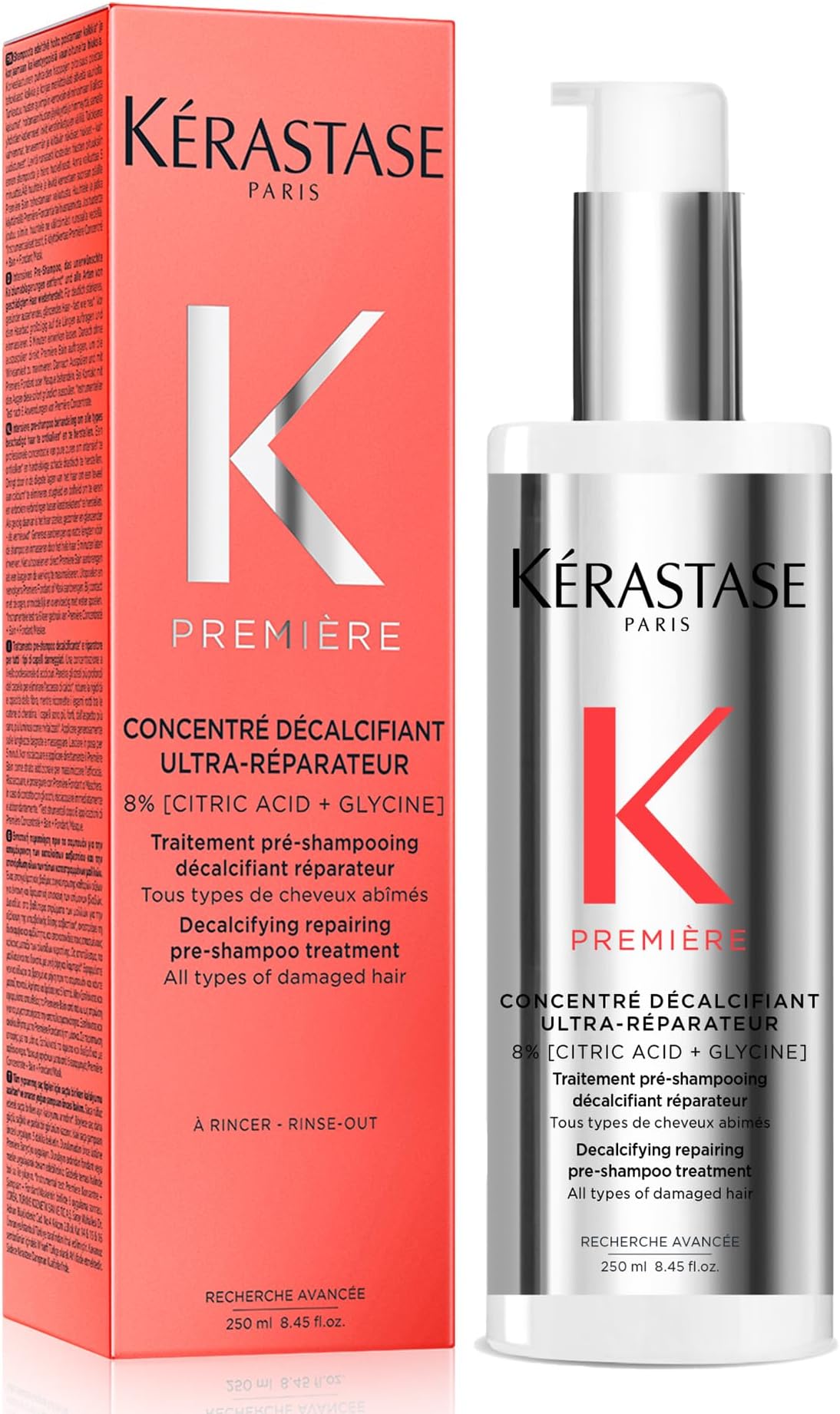Kérastase Première Bonding Pre-Shampoo Hair Treatment for Damaged Hair with Pure Citric Acid [STEP 1- ACTIVATE REPAIR]
