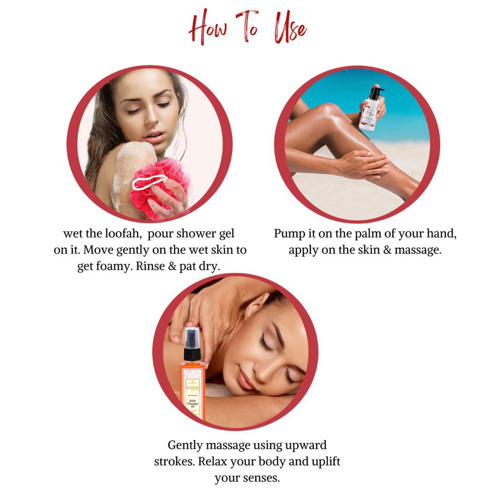BodyHerbals Luxury Bath & Body Spa Gift Set for Women & Men – 8 Pcs Skin Care Kit with Strawberry & Rose Range | Skin Care Gift Set, Bath and Body, Gift Hamper for Women & Men | Vegan Luxury Gift Box for Birthdays, Anniversaries, Weddings, Raksha Bandhan & Special Occasions 4