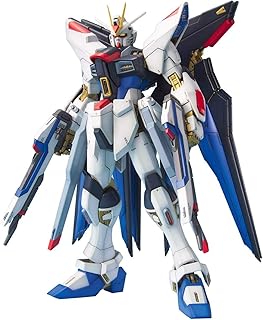 Bandai Hobby Strike Freedom Gundam Seed Destiny Mobile Suit Model Kit (1/100 Scale)