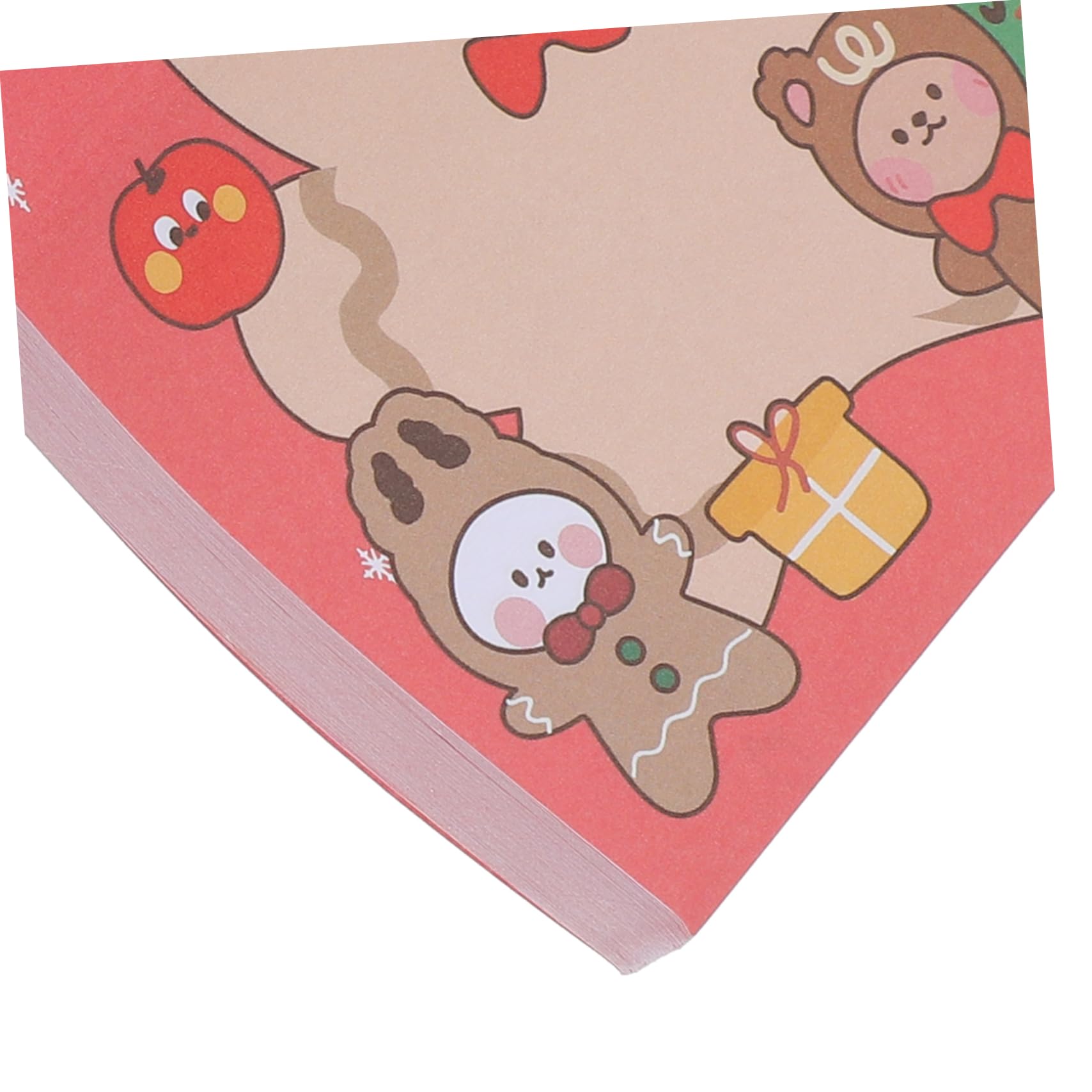 VILLCASE 36 Piezas notas adhesivas navideñas notas autoadhesivas de árbol de navidad notas de papel pegatinas marcador autoadhesivo sticker paper sticky notes almohadilla notas del mensaje