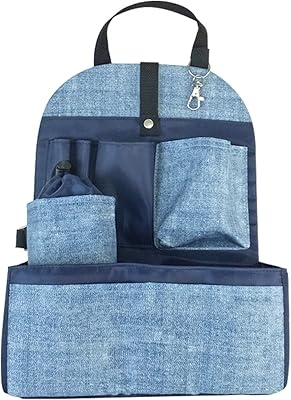 At First AF7108 Backpack In Pocket Azure Blue