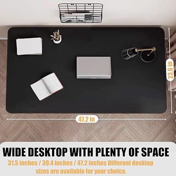 Modern Desk 39.4 Inch Computer Table Simple Style Office Writing Desk Industrial