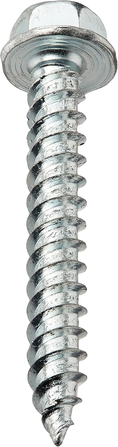 AP Products (012-TR500 8X1-1/4 8" x 1.25" Hex Head Screw, (Pack of 500)