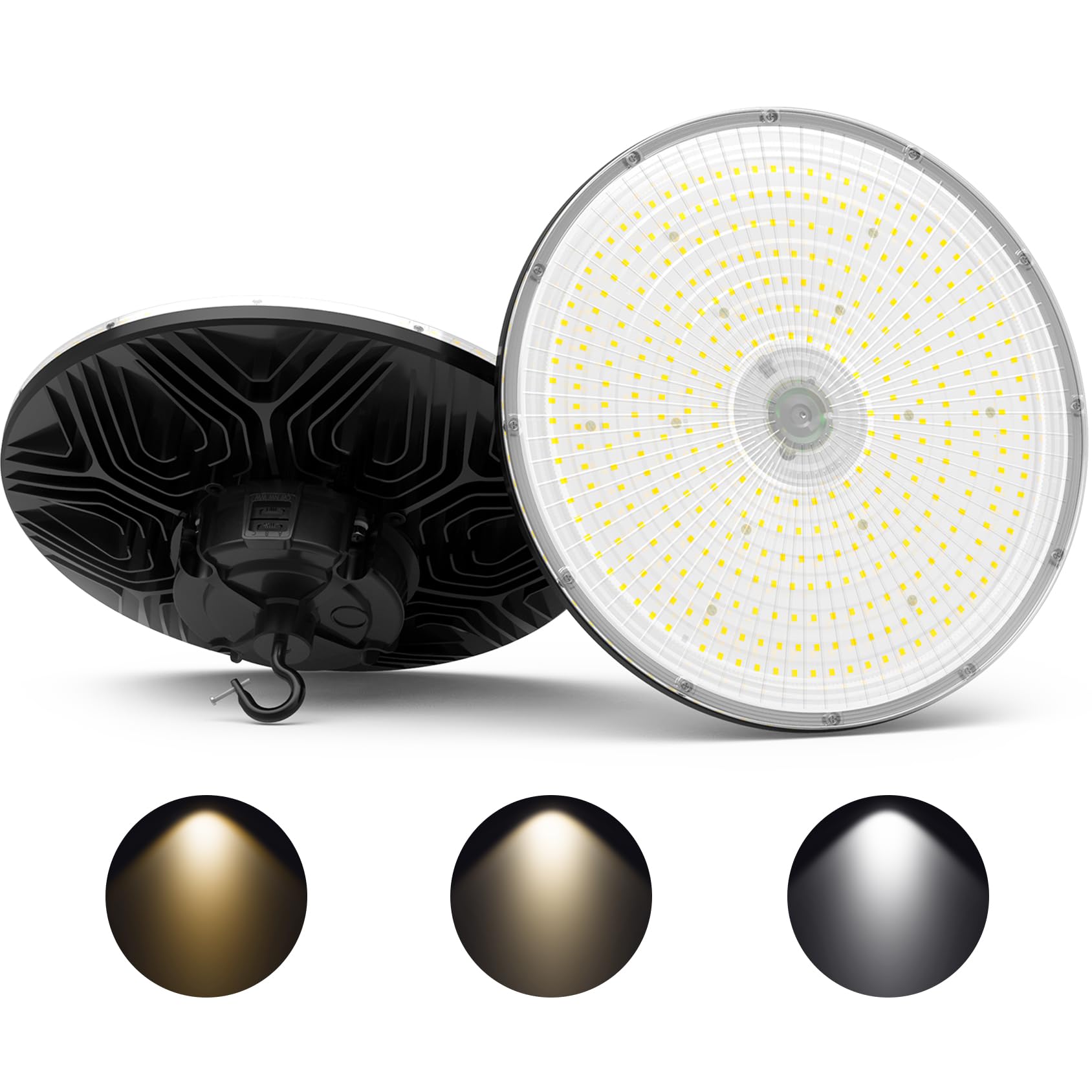 UFO LED Low Bay Light 4000K 80W 100W 150W 21 000Lumen 3000K Highbay UFO Lights for Workshop Garage — view 9