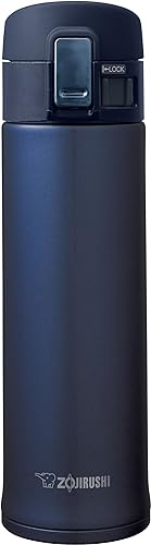 Taza Zojirushi de acero inoxidable Azul humo Champagne Gold, Cherry, Emerald, Lavendar Pink, Lavender, Smoky Blue, Stainless