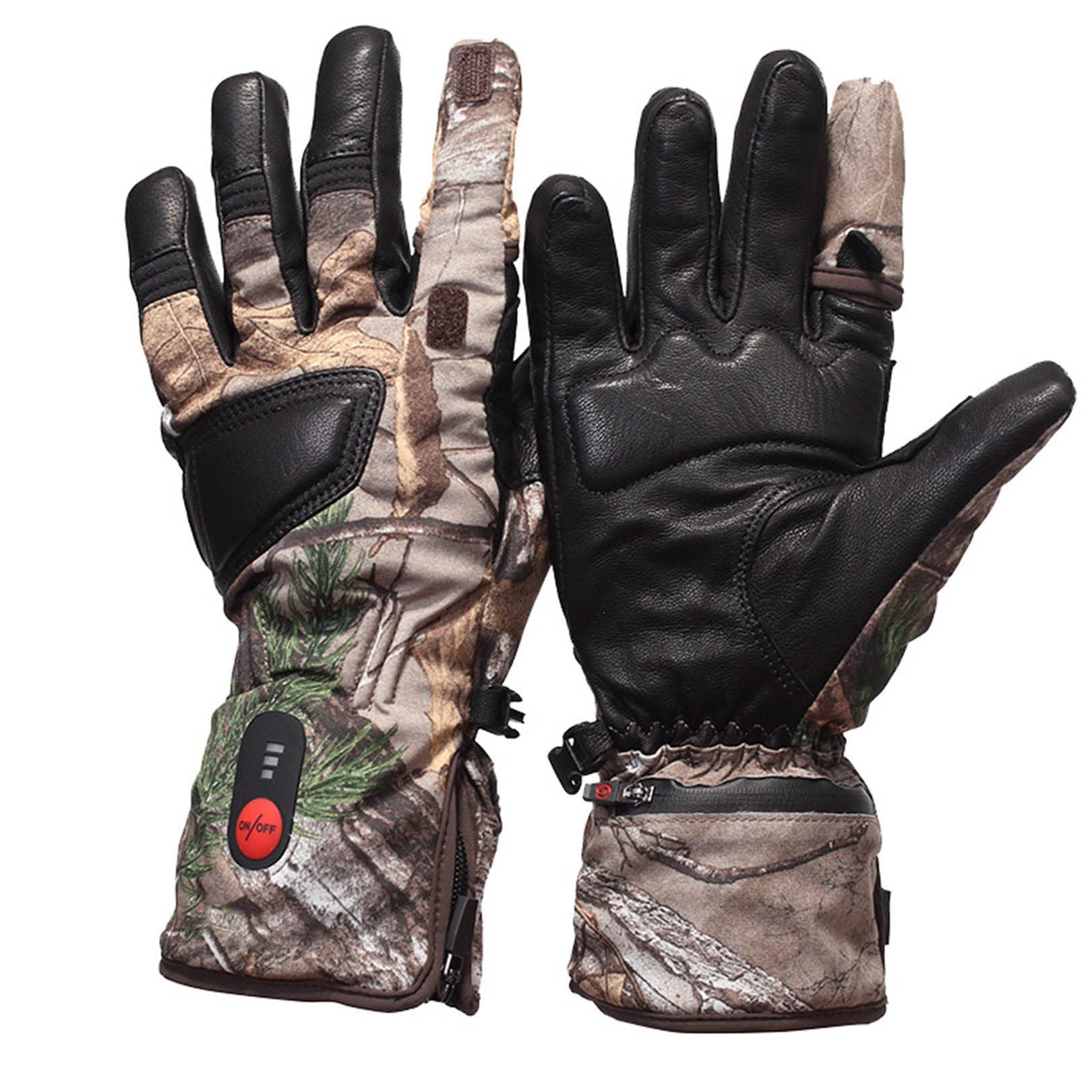 Gants chauffants électriques rechargeables homme femme pour escalade