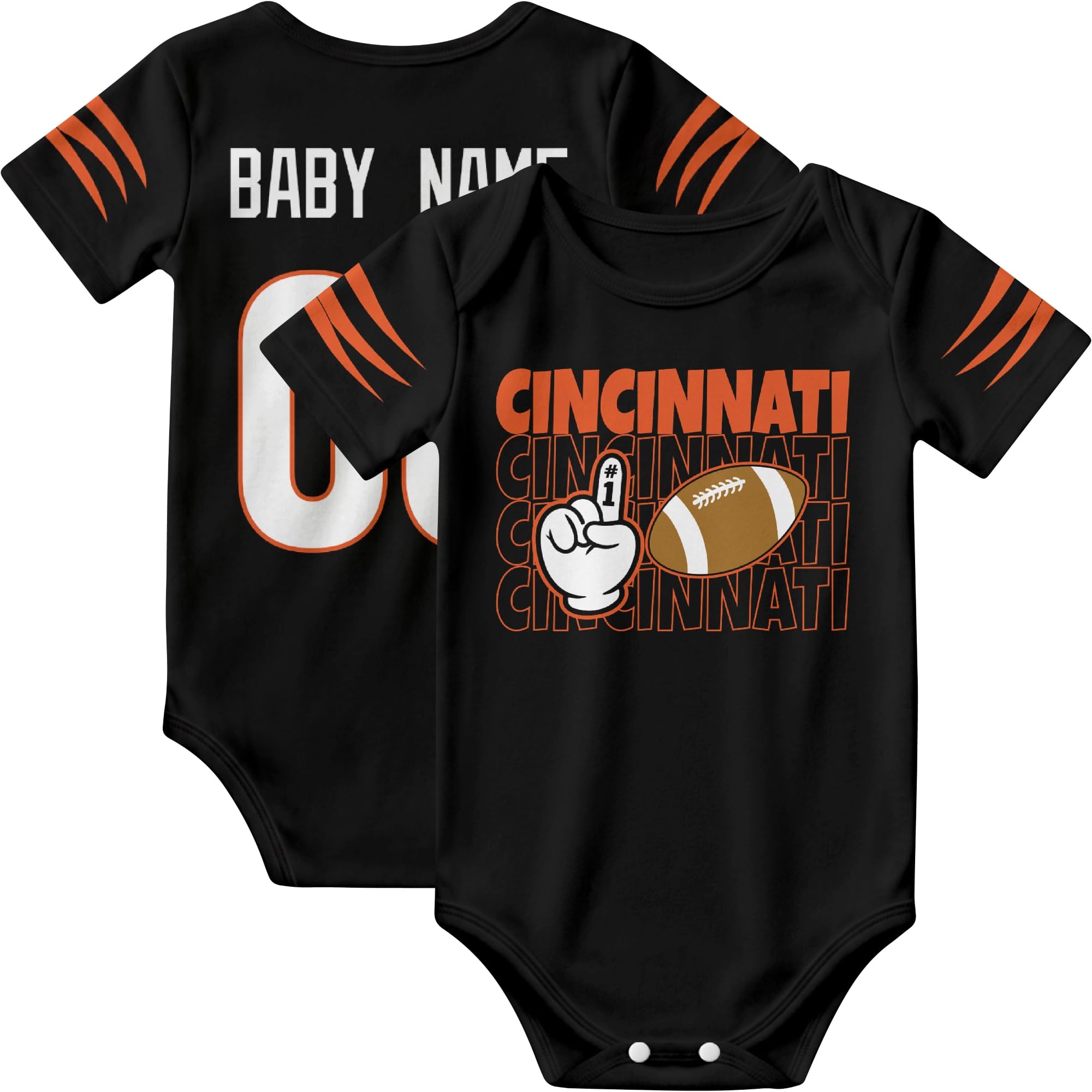 KREDE Baby Clothes Custom Name Bodysuit for Baby Boy Gifts