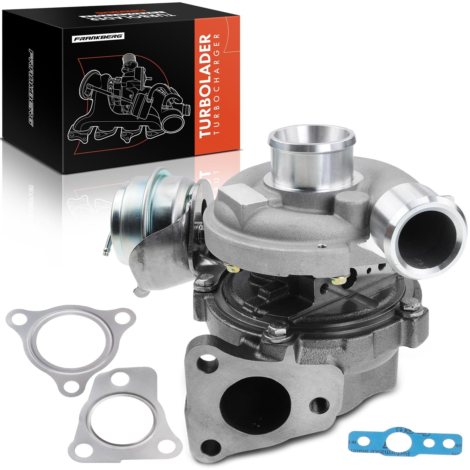 Frankberg Turbocompressore 282012A850 | Compatibile con: Sportage SL, Sportage QL QLE, Tucson TL, iX35 EL ELH LM, i40 VF, i40 CW VF