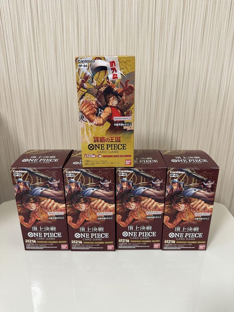 Amazon.co.jp: ワンピースカードゲーム！頂上決戦、謀略の王国5BOX 
