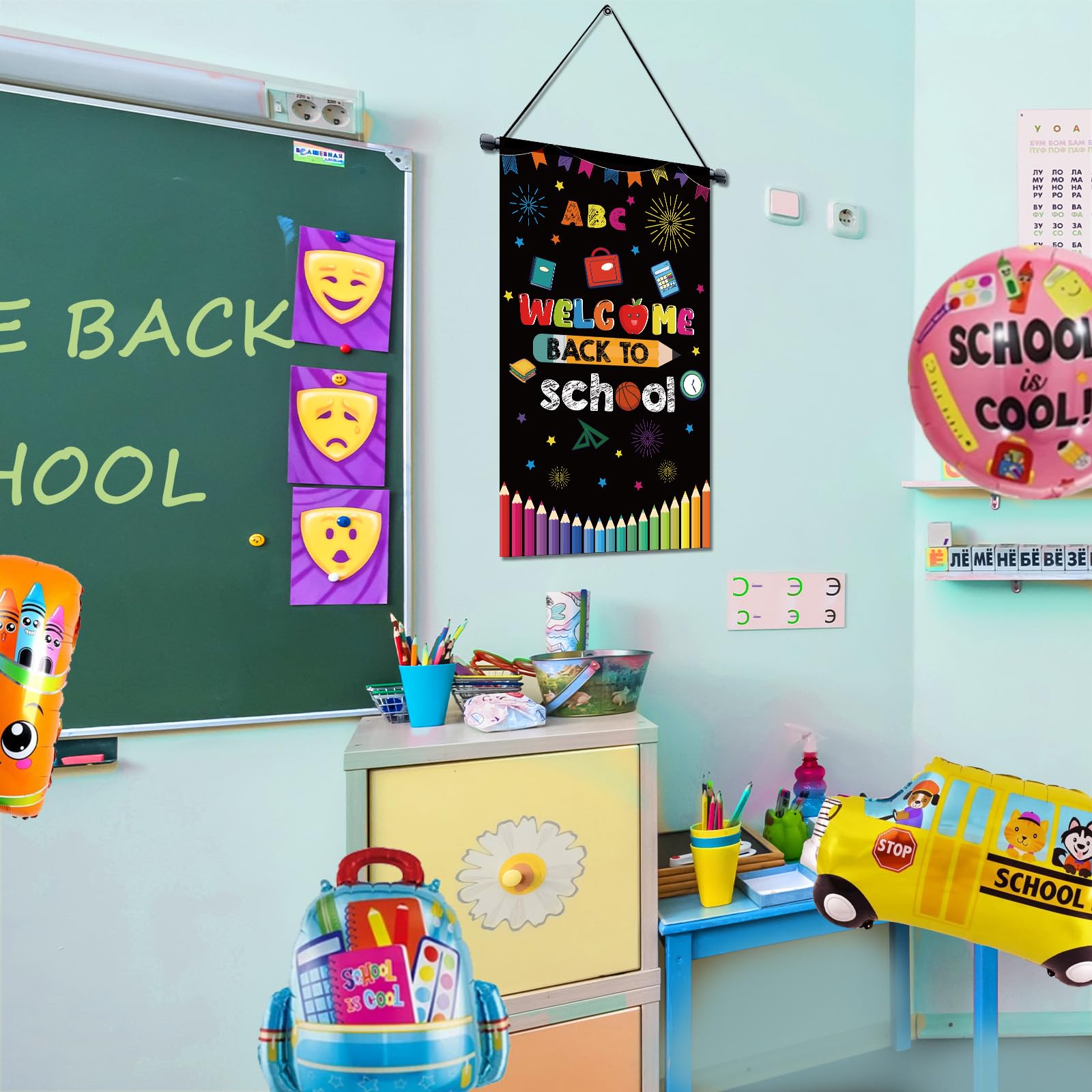 Panneaux de site pour la rentrée scolaire, décorations pour le premier jour d'école, panneaux de Panneaux de site pour la rentrée scolaire, décorations pour le premier jour d'école, panneaux de