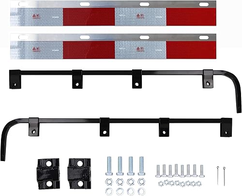 TBOZZ E-Coating Negro Barro Flap Hanger Bracket con Hardware Vendido por Par
