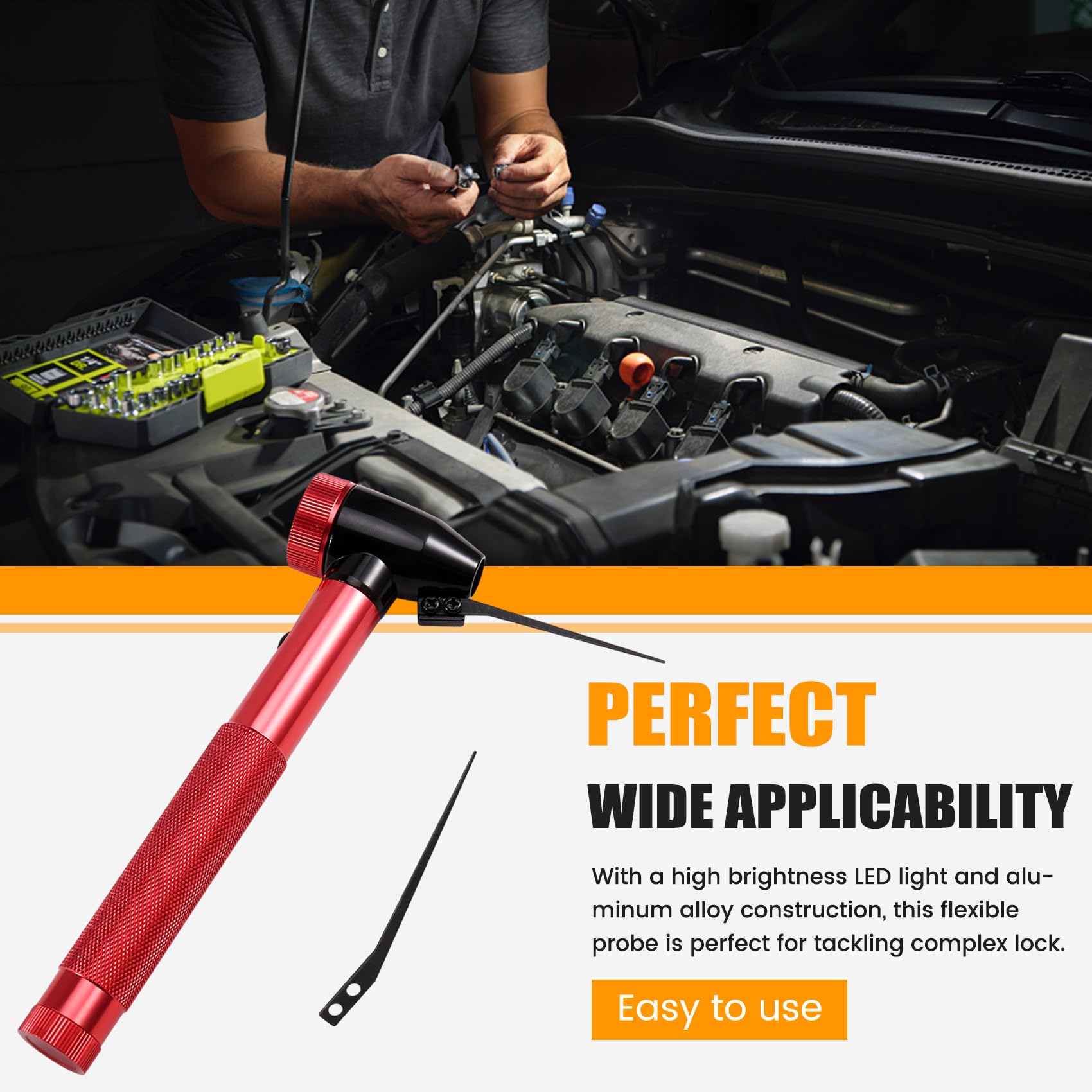 333様6点預かり　修復中 Amazon | Alliteqwe 拡大鏡ピック鍵ロックスミス車ツール内視鏡車修理