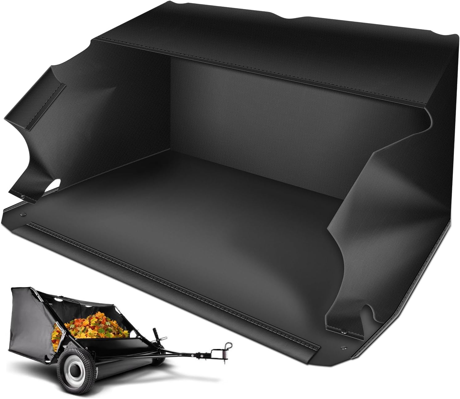 Photo 1 of Yoursme 48388 Hopper Bag for Agri Fab 42" Sweeper Parts, Lawn Leaf Sweeper Bag Replacement for 45-0320 45-03201-062 45-03201-062 Tow Lawn Sweeper