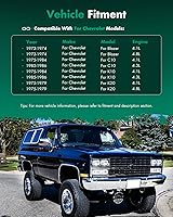 Vista 7 de SCITOO Espejos laterales para Chevy Blazer Suburban 1973-1991 Pickup Truck 1988-1991 Pickup Truck 1988-1991/para GMC Truck lado del conductor