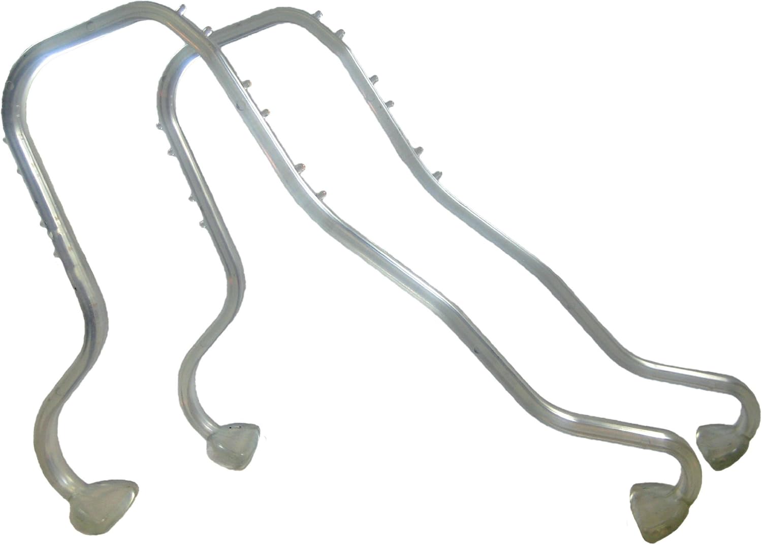 Set of 2 / One Pair of Clear View Ankle Forms Shoe Display