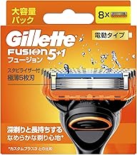 Gillette Fusion Electric Type Replacement Blades, 8 Blades