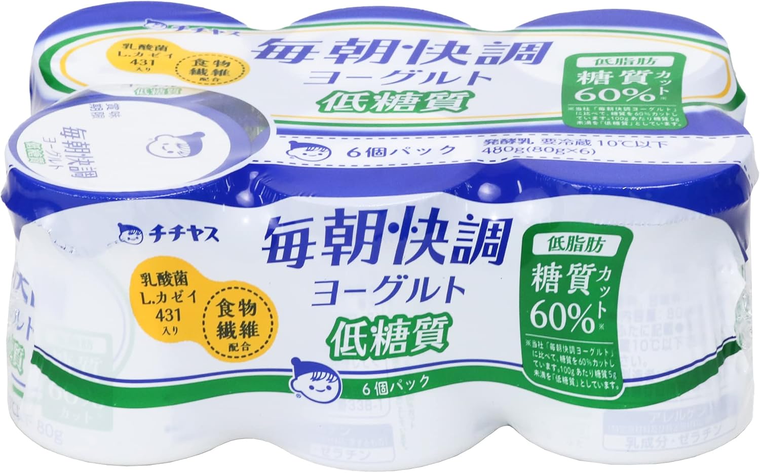 チチヤス毎朝快調ヨーグルト低糖質